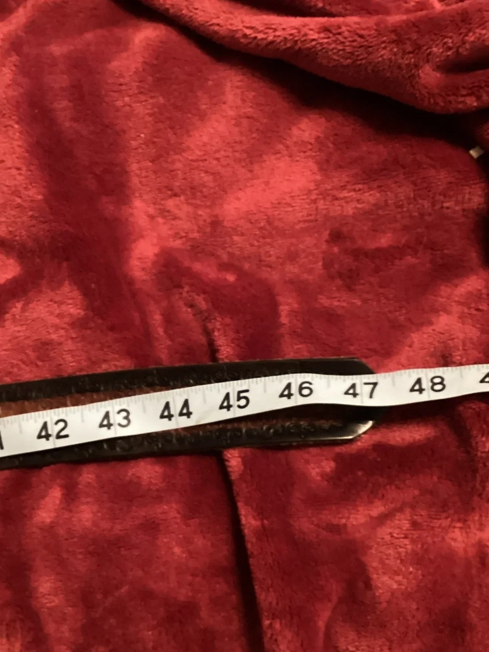 Tony Lama Dark Brown Leather Belt with Rodeo Buckle